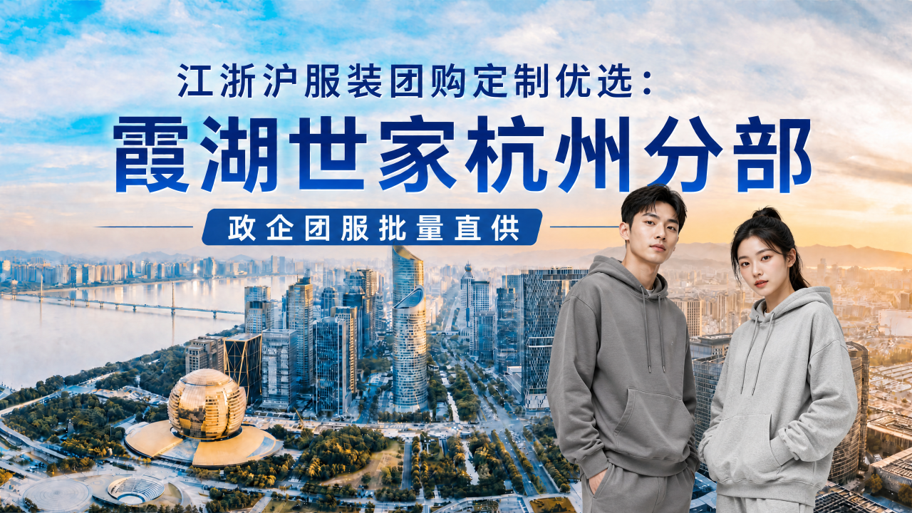 霞湖世家杭州团购定制部｜2026江浙沪企业服装团购一站式定制