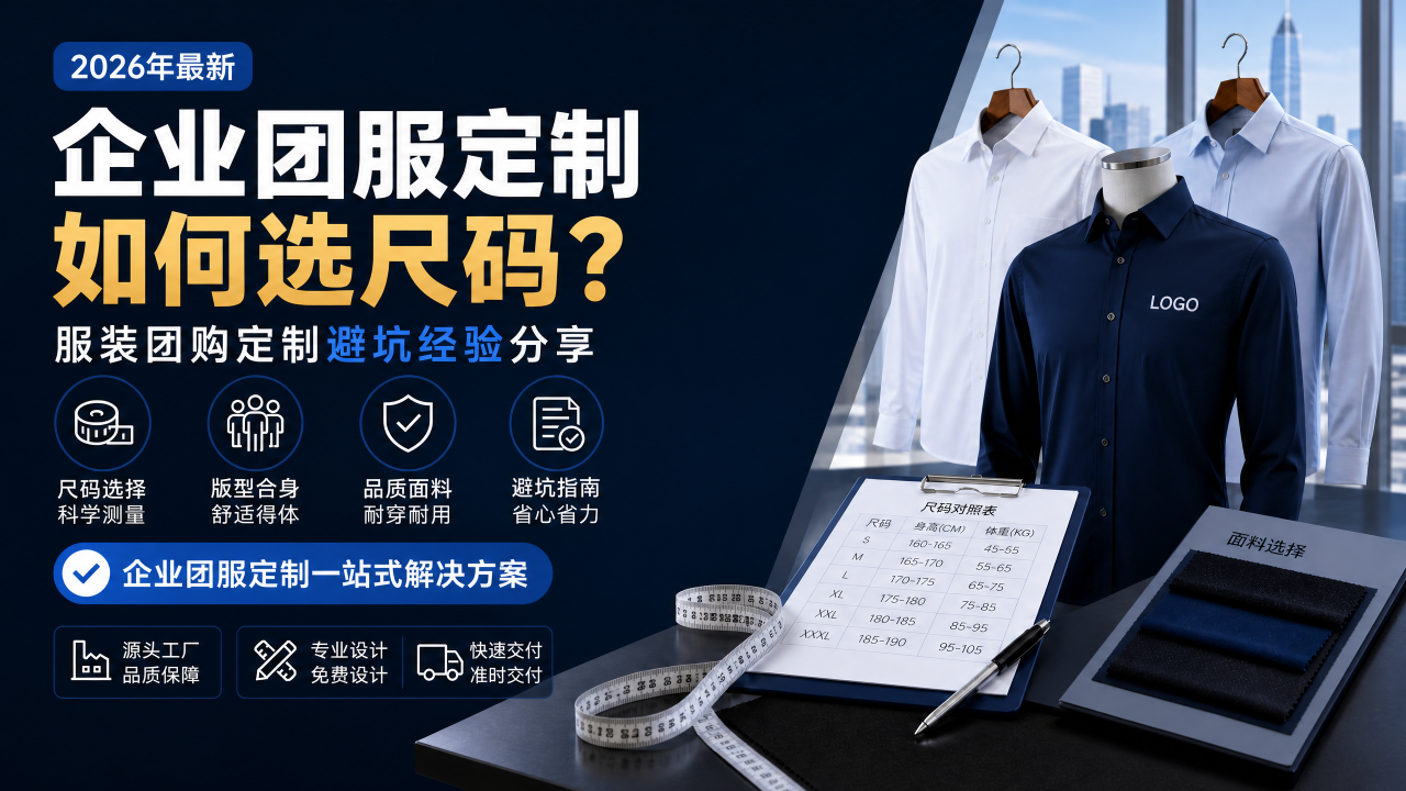 2026企业团服定制尺码避坑，全流程解决方案