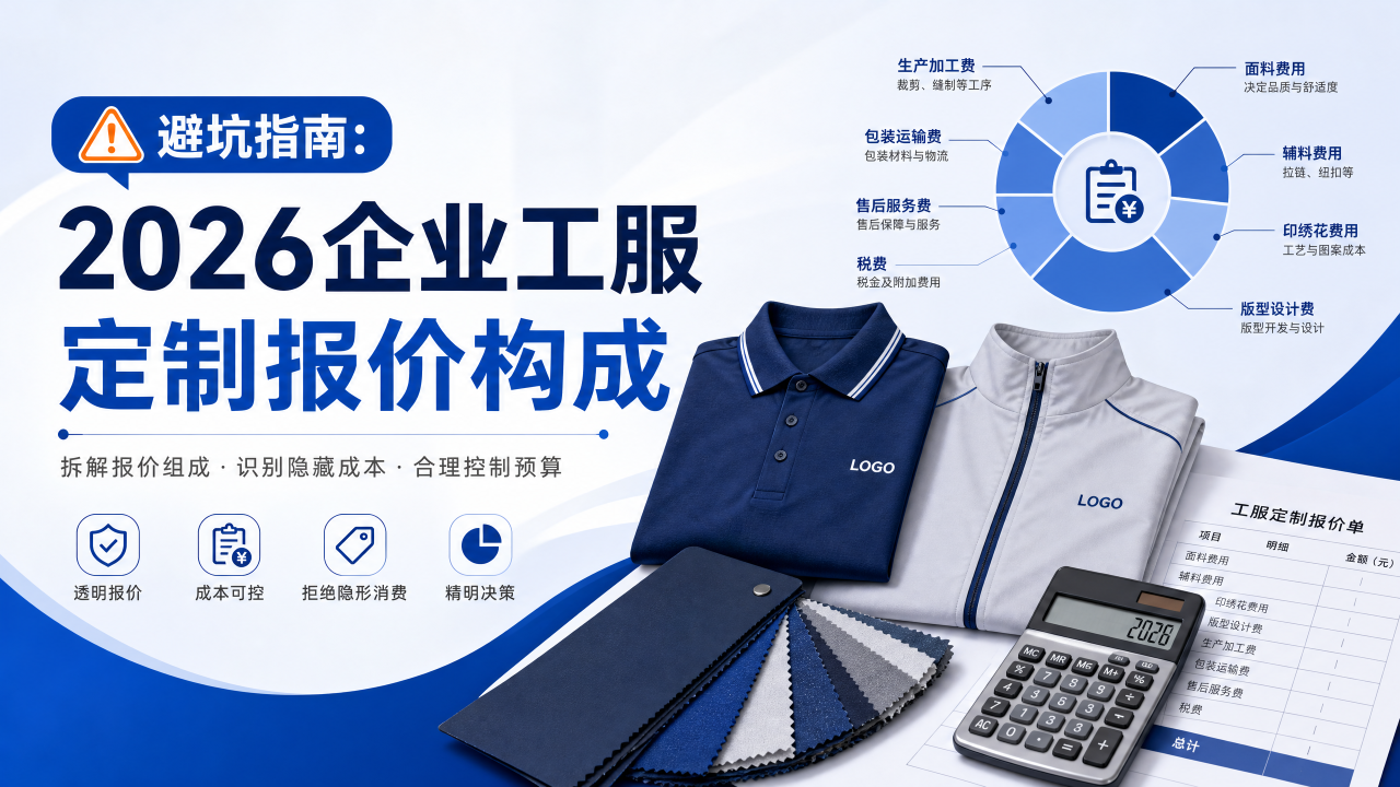 2026企业工服采购全解析：拆解工装定制报价构成，读懂报价单避开隐形消费